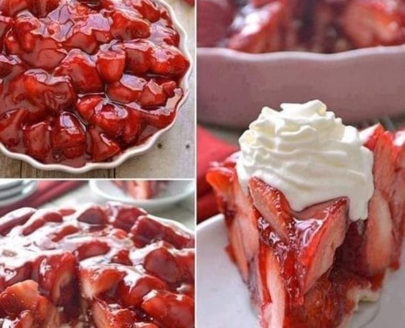 Strawberry Glazed Pie