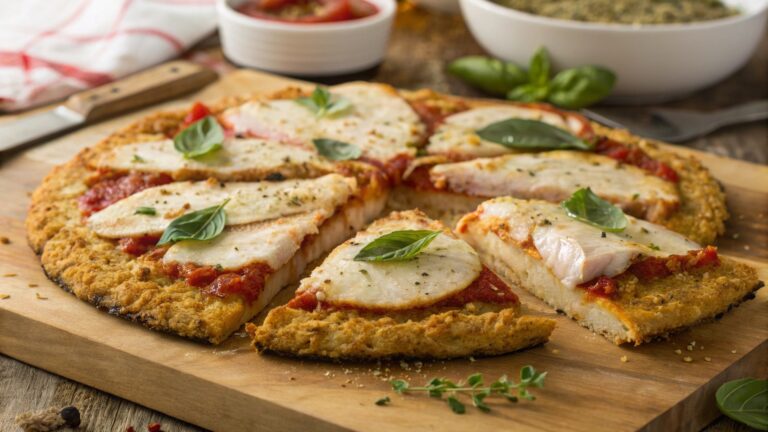 Chicken Crust Pizza