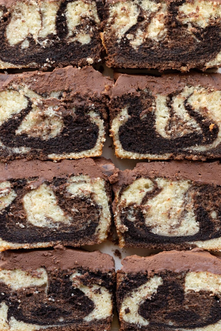 Espresso Marbled Loaf Cake