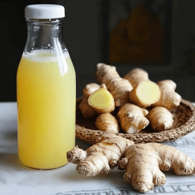Homemade Ginger Tonic