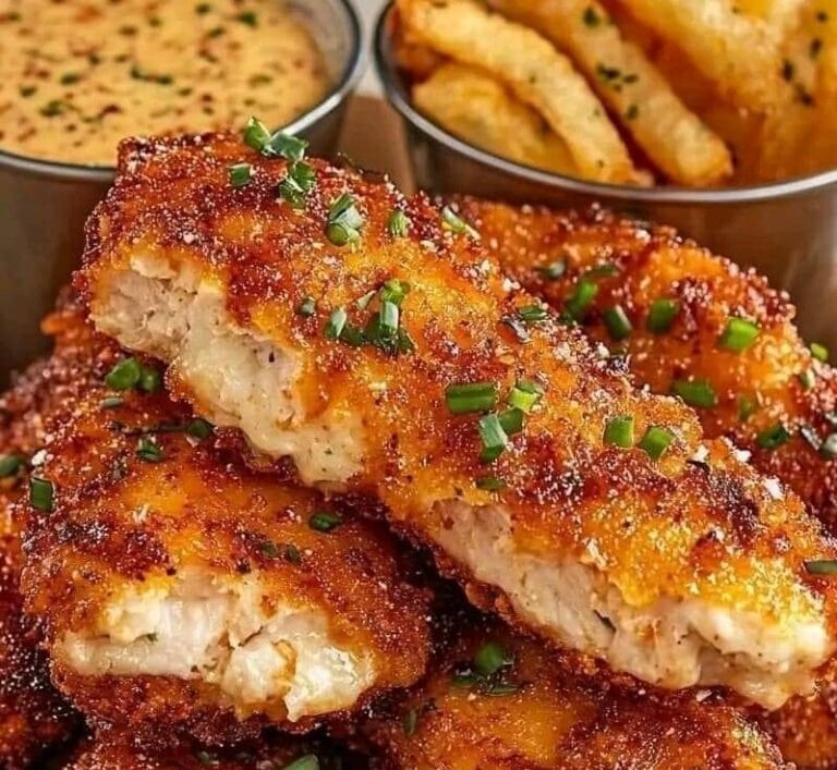 Crispy Parmesan Chicken Tenders
