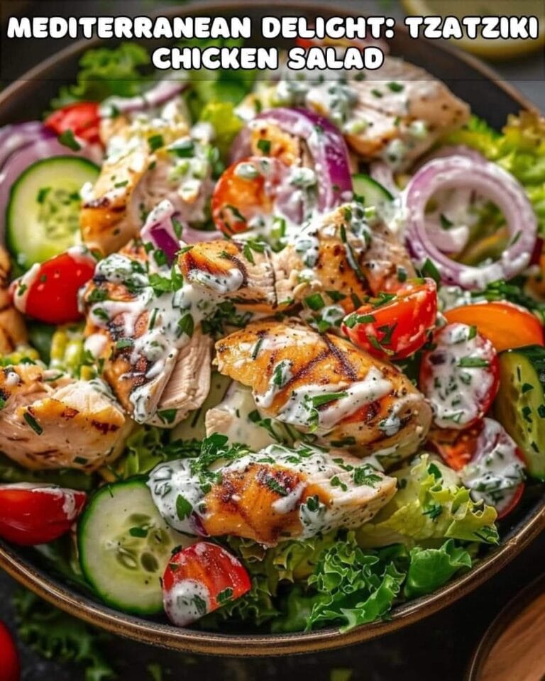 Tzatziki Chicken Salad