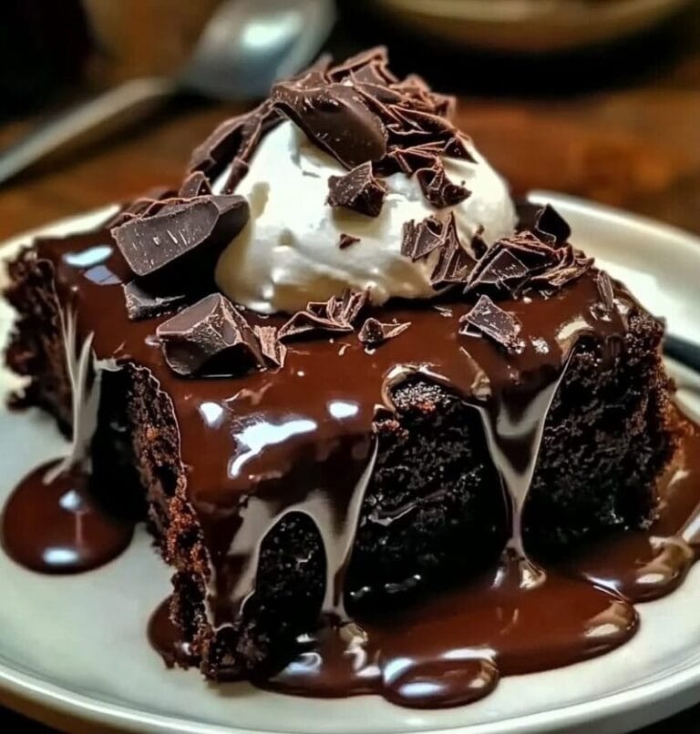 Hot Fudge Chocolate Pudding Cake