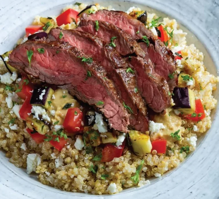 Mediterranean Steak Bowl Recipe (Fresh, Healthy & Flavor-Packed!)