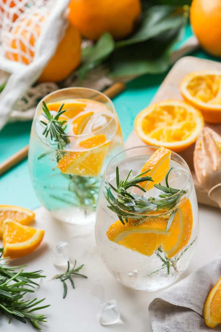 Citrus Sparkler (Bright, Refreshing & Bubbly Drink)