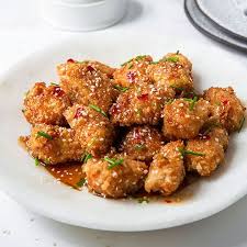 Sticky Honey Garlic Chicken Bites