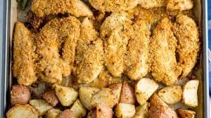 Parmesan Crusted Chicken Sheet Pan Dinner – Easy One-Pan Family Meal