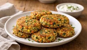 Delicious Crunchy Quinoa Veggie Patties