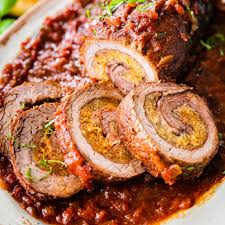 Classic Italian Beef Rolled in Rich Tomato Sauce (Braciole)