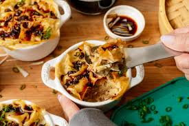 Dumpling Lasagna (Easy Viral Layered Dumpling Bake)