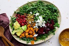 Roasted Beet, Sweet Potato & Avocado Salad – Vibrant & Nourishing