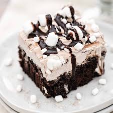 Marshmallow Chocolate Poke Cake – Rich, Gooey & Irresistible