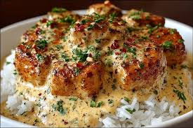 Creamy Smothered Chicken and Rice – Cozy One-Pan Comfort