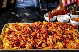 Hot Honey Chicken Nachos – Sweet, Spicy & Cheesy Game Day Snack