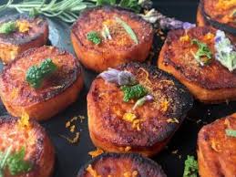 🍠 Roasted Sweet Potato Rounds with Honey & Feta
