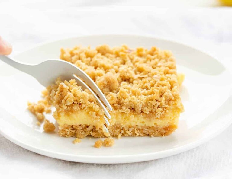 Homemade Lemon Crumb Bars (Bright, Buttery & Irresistible!)