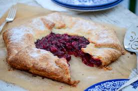 Rustic Cherry Cream Cheese Breakfast Galette – Easy Bakery-Style Morning Pastry