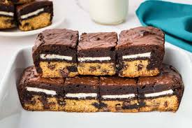 Slutty Brownies – The Ultimate Gooey Cookie Oreo Brownie Bars