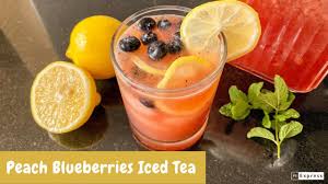 Blueberry Peach Green Tea Lemonade – Refreshing, Fruity & Perfectly Balanced