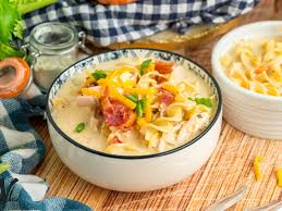 Crack Chicken Noodle Soup – Creamy, Cheesy & Packed with Flavor