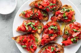 🍅 Authentic Italian Bruschetta – Fresh Tomato Basil Classic