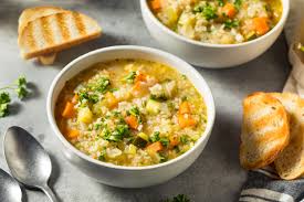 hearty chicken veggie soup