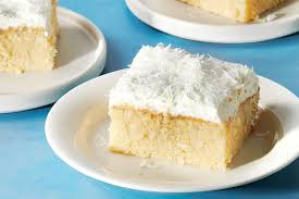 Coconut Cake with Condensed Milk