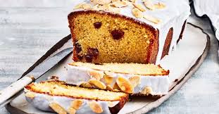 Cherry Almond Loaf Cake