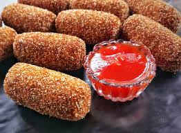 Spicy Garlic Beef Croquettes