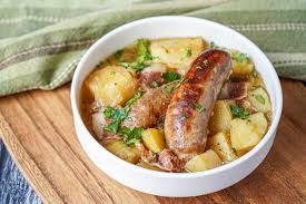 dublin coddle sausage and bacon stew