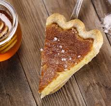 Salted Whiskey Honey Pie