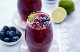 Blueberry Coconut Lime Fizz – Tropical, Sparkling & Refreshing