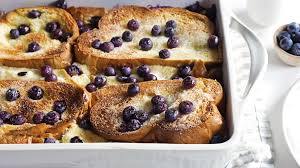 🫐 Blueberry Cream Cheese Breakfast Bake – Easy Make-Ahead Brunch