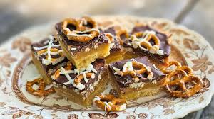 🥨🍯 Salted Caramel Pretzel Dessert Bars – Sweet & Salty Treat