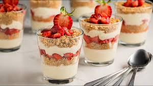🍓🍰 Strawberry Cheesecake Dessert Cups – Easy No-Bake Treat