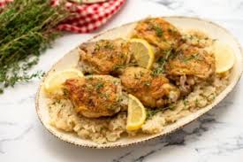 Slow Cooker Lemon Herb Chicken and Rice – Fresh, Cozy & Effortless