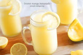 Frozen Mango Lemonade