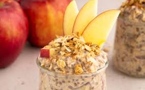 🍎🥣 Apple Pie Overnight Oats – Healthy Make-Ahead Breakfast