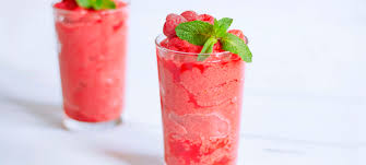 Raspberry Lemonade Slush