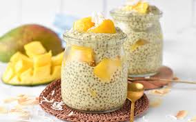 Mango Coconut Chia Pudding