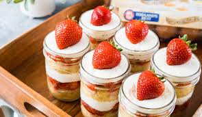 Strawberry Shortcake Trifles