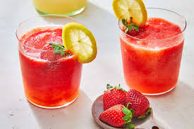 Frozen Strawberry Lemonade Slush