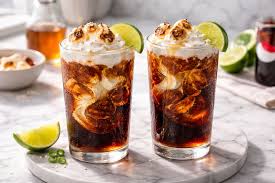Campfire Cola Dirty Soda – Easy Creamy Cola Summer Drink