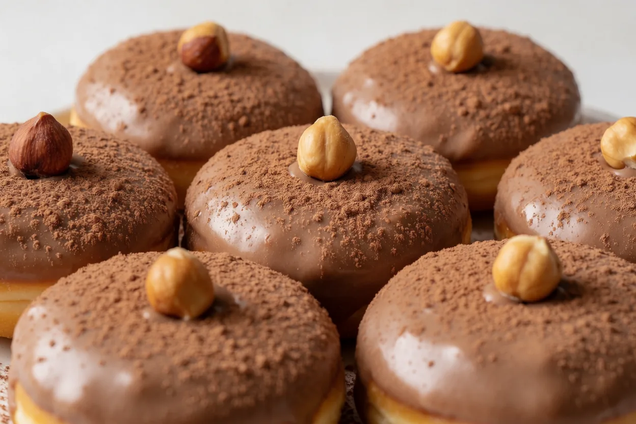 Ferrero Rocher donuts