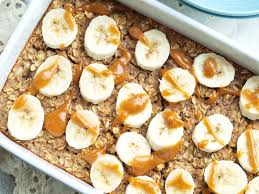 🥜🍌 Peanut Butter Banana Baked Oatmeal – Healthy Comfort Breakfast