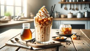 ☕🥛 Vanilla Sweet Cream Iced Coffee – Café Style at Home