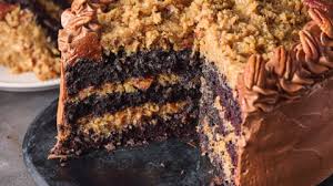 moist German chocolate cake
