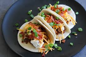 Taco Loaded Baked Potato Recipe 🌮🥔🧀✨