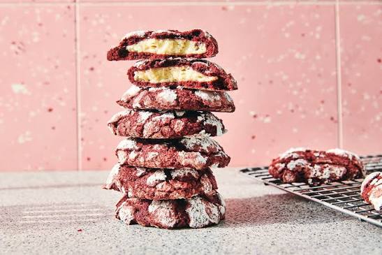 ❤️🍪 Red Velvet Cookies & Cream Cookies ✨