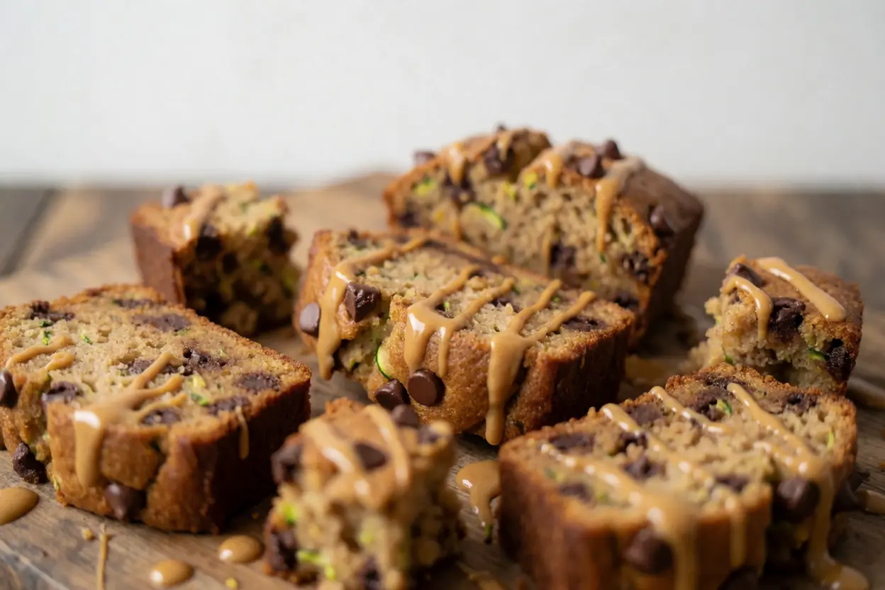 Easy Peanut Butter Chocolate Chip Zucchini Bread: Moist, Rich, and Irresistibly Good